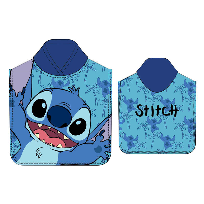 Disney Stitch microfibre poncho towel Nerdscape