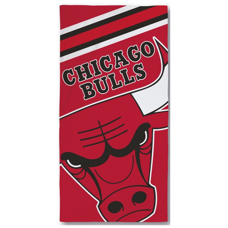 Chicago Bulls cotton beah towel Nerdscape