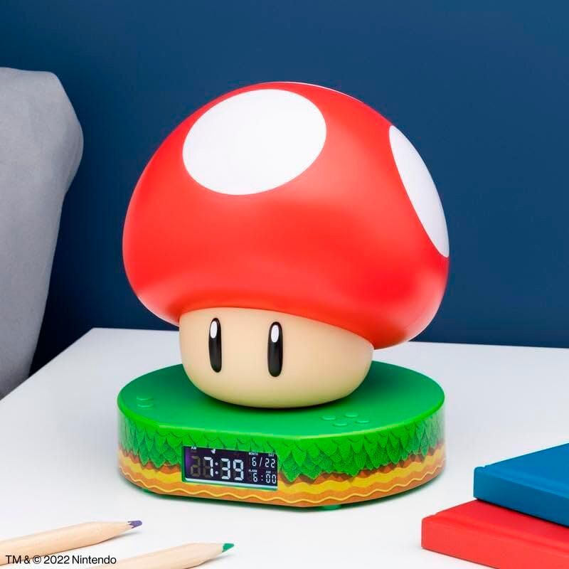 Super Mario Bros Mushroom Alarm clock Nerdscape