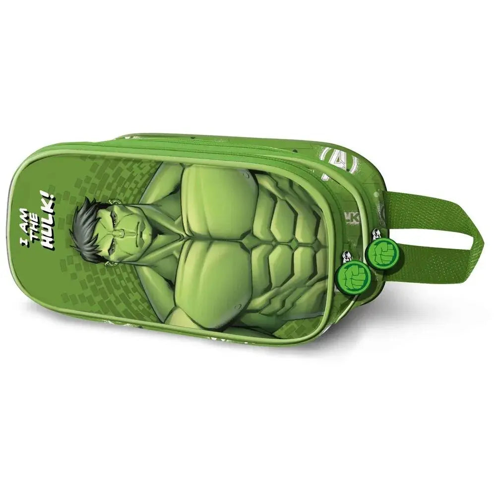 Marvel Hulk 3D doble pencil case Nerdscape