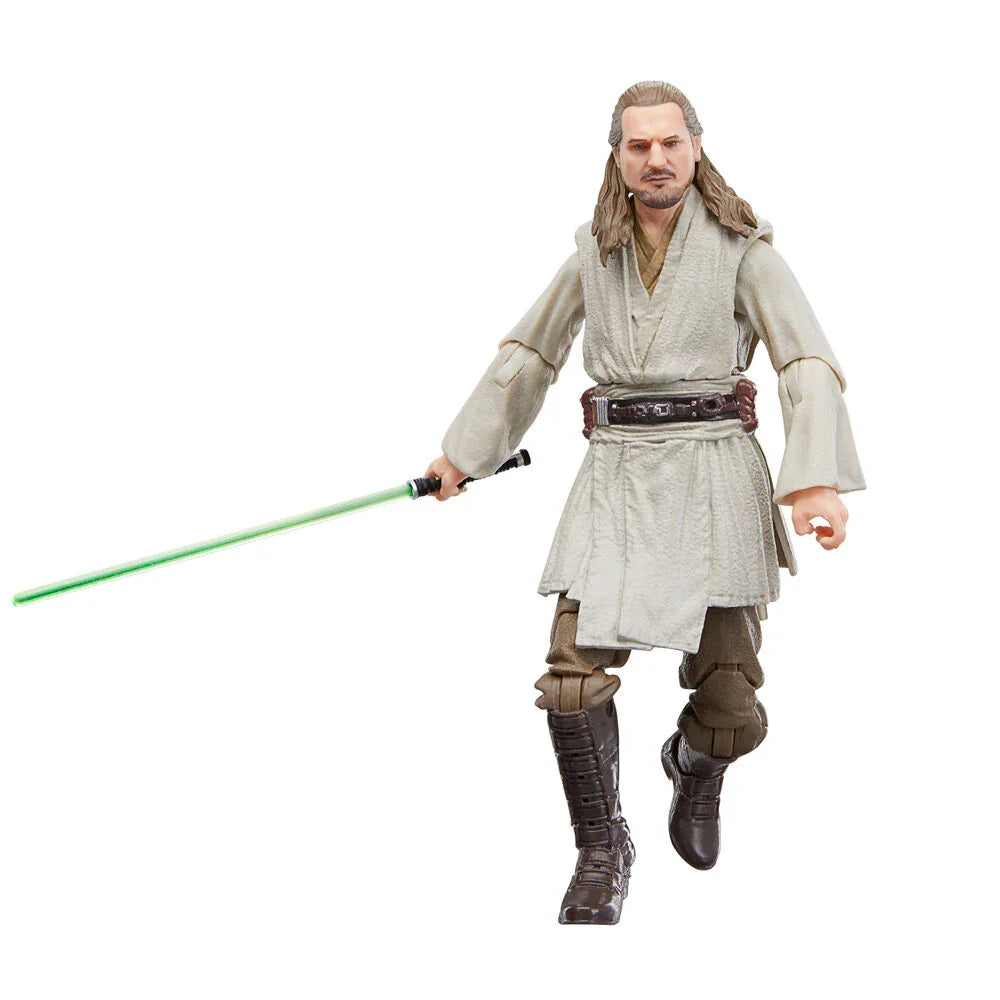 Star Wars The Black Series Qui-Gon Jinn 15cm Figura da Collezione - Nerdscape Nerdscape
