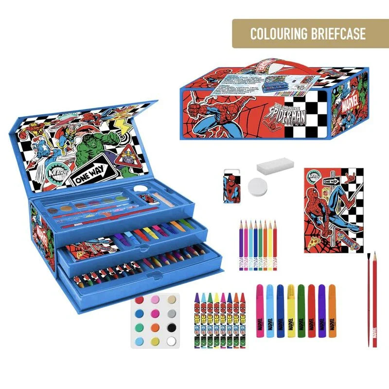 Marvel Avengers colouring stationery case Nerdscape