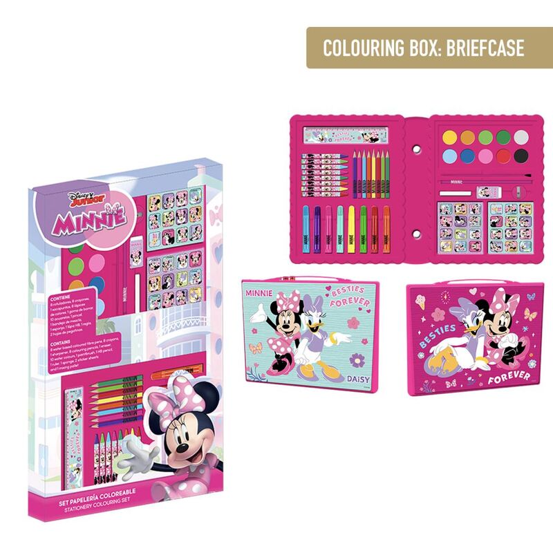 Disney Minnie colouring stationery set Nerdscape