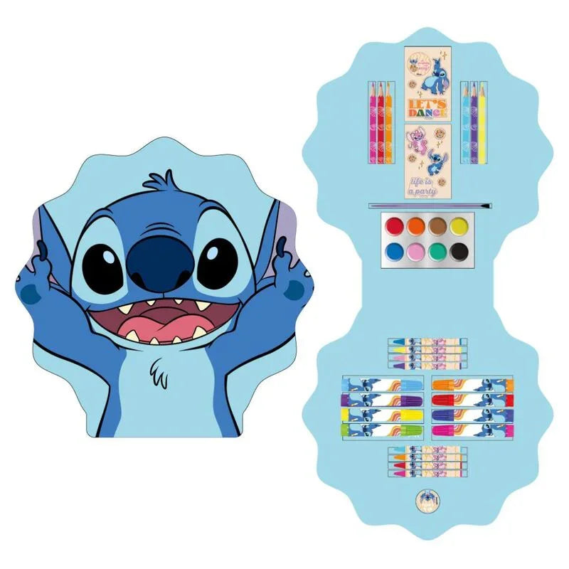 Disney Stich colouring set Nerdscape