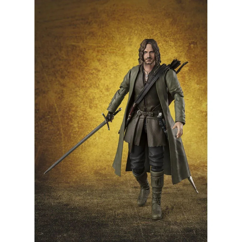 S.H. Figuarts Aragorn The Lord of the Rings The Fellowship of the Ring - Figura da Collezione - Nerdscape Nerdscape