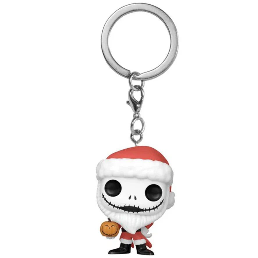 Pocket POP Keychain Disney Nightmare Before Christmas Santa Jack Exclusive Nerdscape