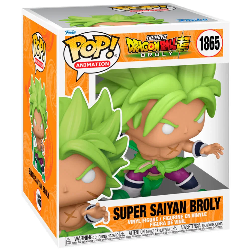 Funko Pop! Dragon Ball Super Broly - Figura da Collezione Vinyl Nerdscape