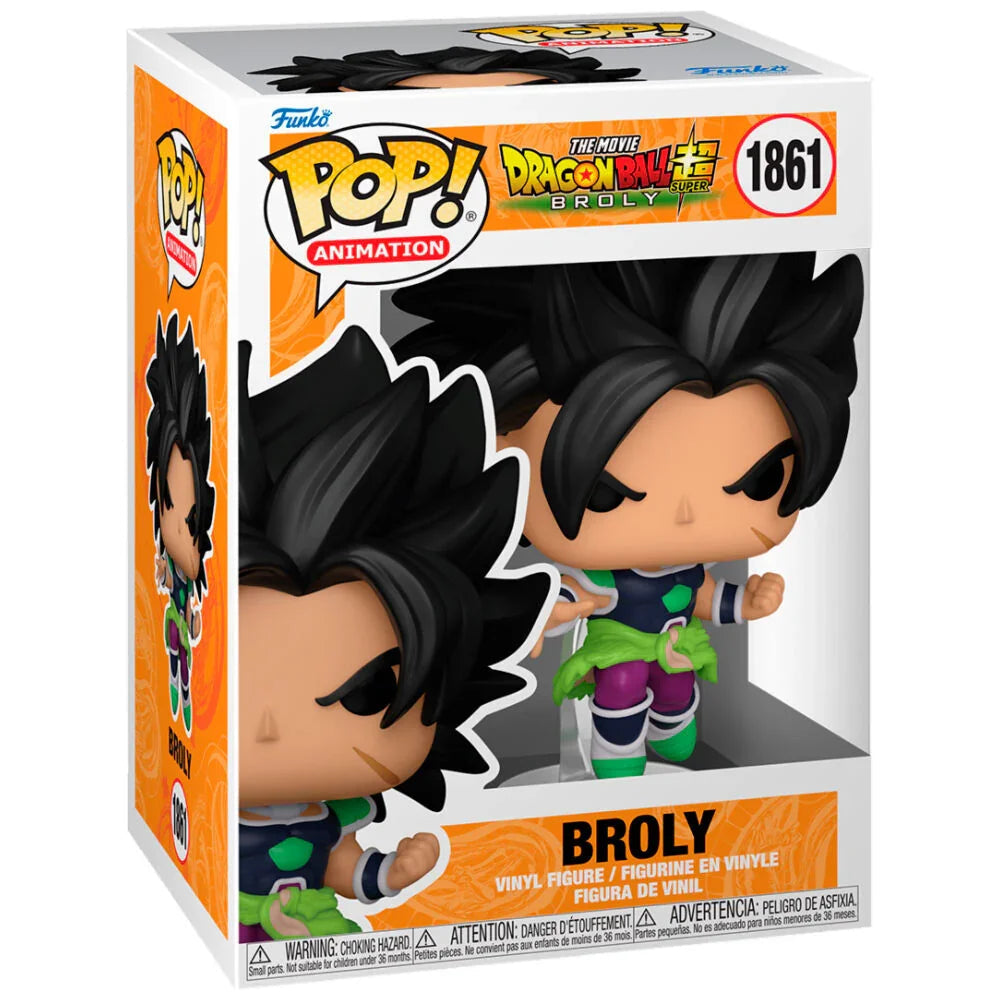 Funko Pop! Dragon Ball Super Broly - Figura da Collezione Vinyl Nerdscape
