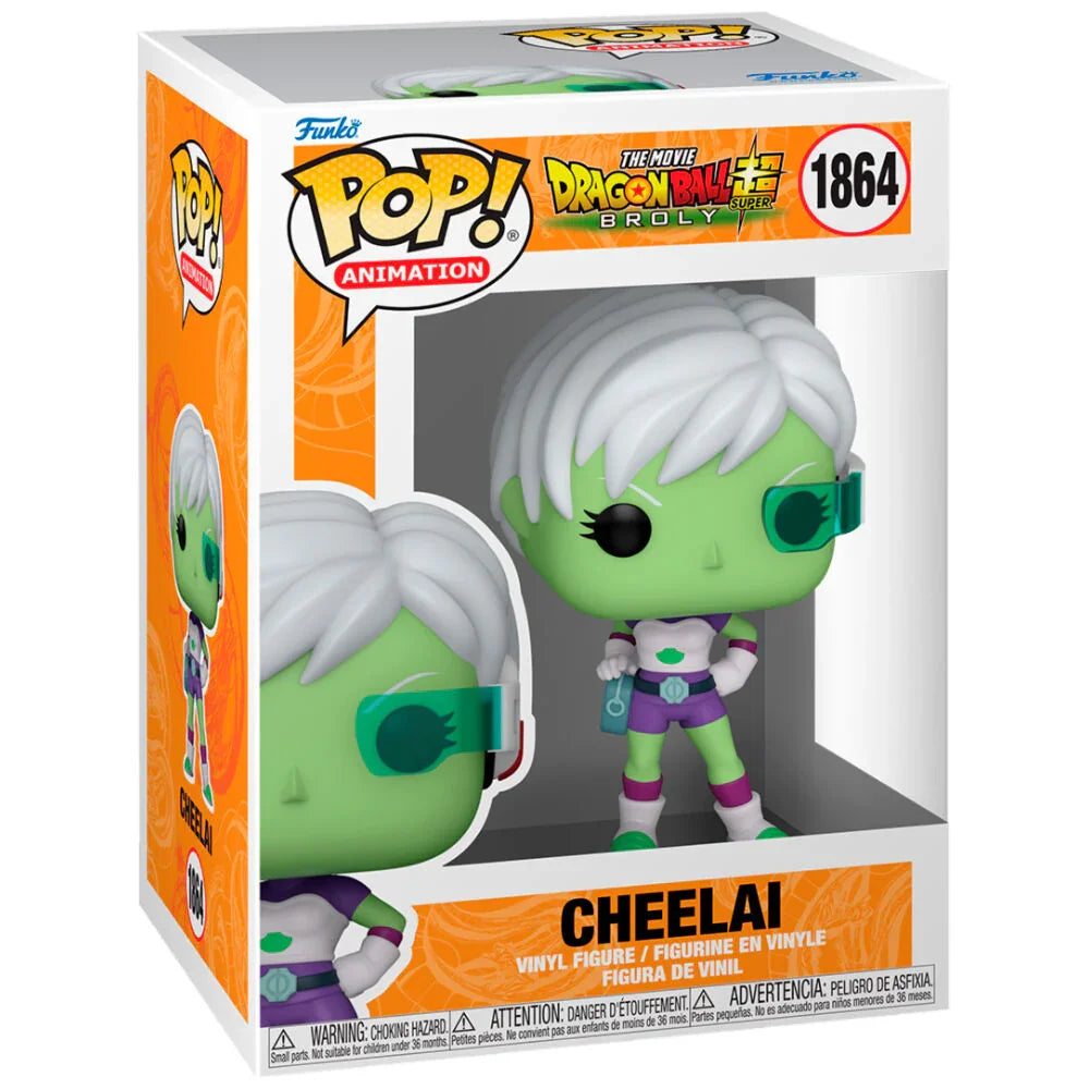 Funko Pop! Dragon Ball Super Cheelai - Figura da Collezione Vinyl Nerdscape