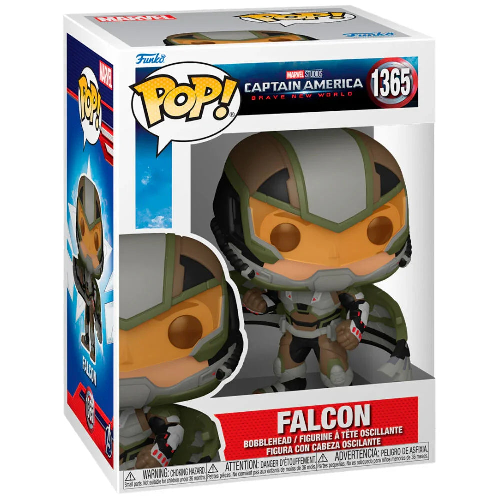 Funko Pop! Brave New World Captain America - Figura da Collezione Vinyl Nerdscape