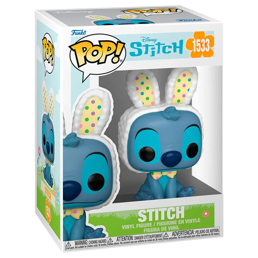 Funko Pop! Stitch Easter Bunny - Figura da Collezione Vinyl Nerdscape