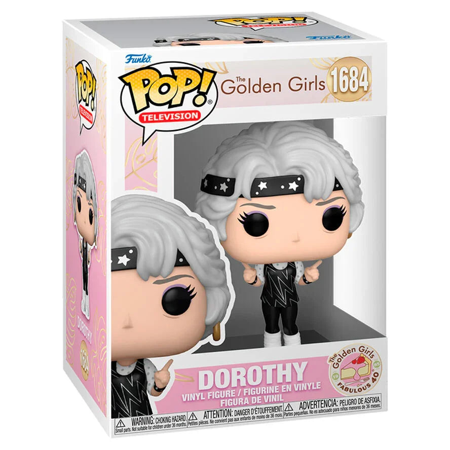 Funko Pop! The Golden Girls Dorothy - Figura da Collezione Vinyl Nerdscape