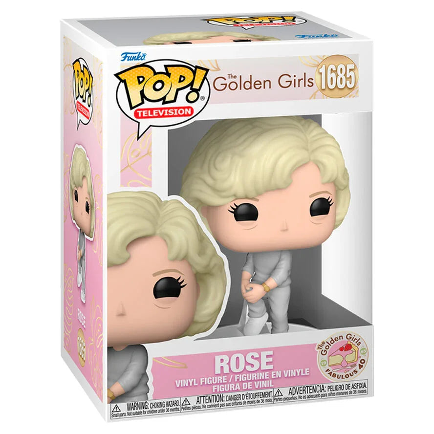 Funko Pop! The Golden Girls Rose - Figura da Collezione Vinyl Nerdscape