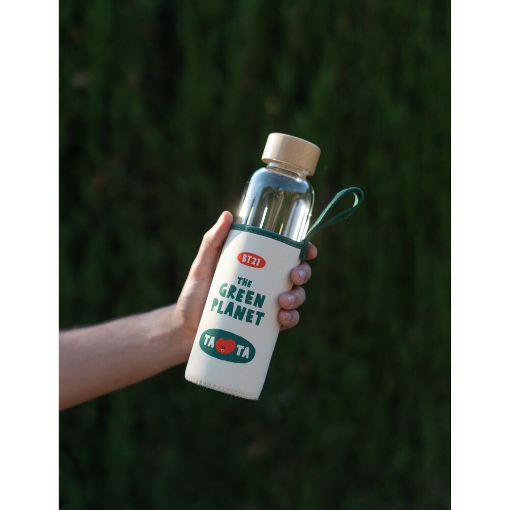 BT21 Tata glass bottle 500ml Nerdscape