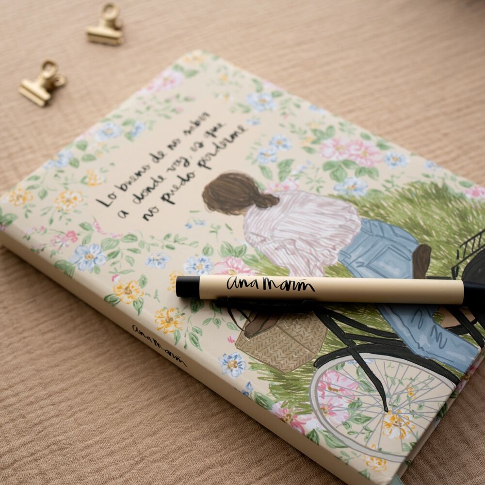 Ana Marin A5 Notebook + Pen set Nerdscape