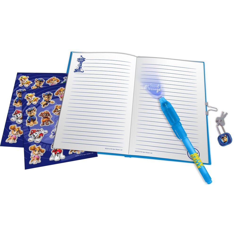 Paw Patrol Diary + magic pen Nerdscape