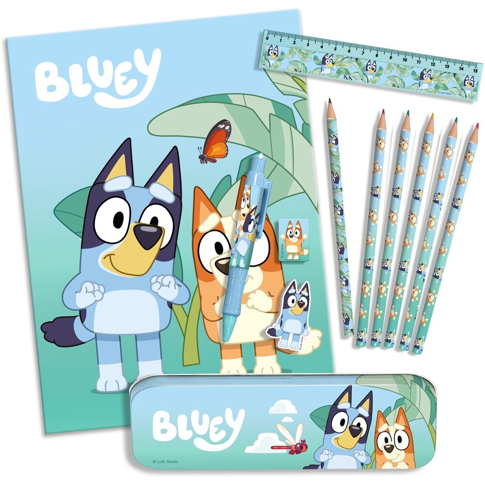 Bluey Stationery set Nerdscape