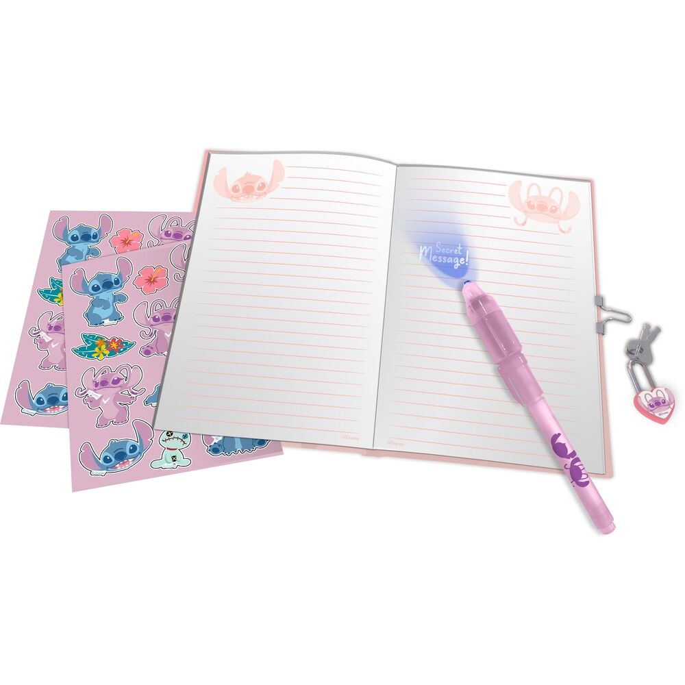 Disney Stitch Diary + magic pen Nerdscape