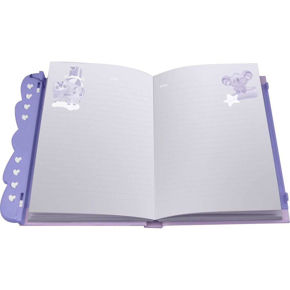 Sweet Dreams diary with code Nerdscape