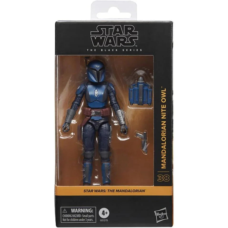 Star Wars The Black Series The Mandalorian Nite Owl Figura da Collezione 15cm - Nerdscape Nerdscape