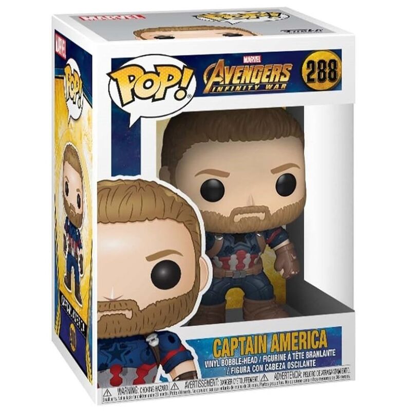 POP figure Marvel Avengers Infinity War Captain America - Nerdscape