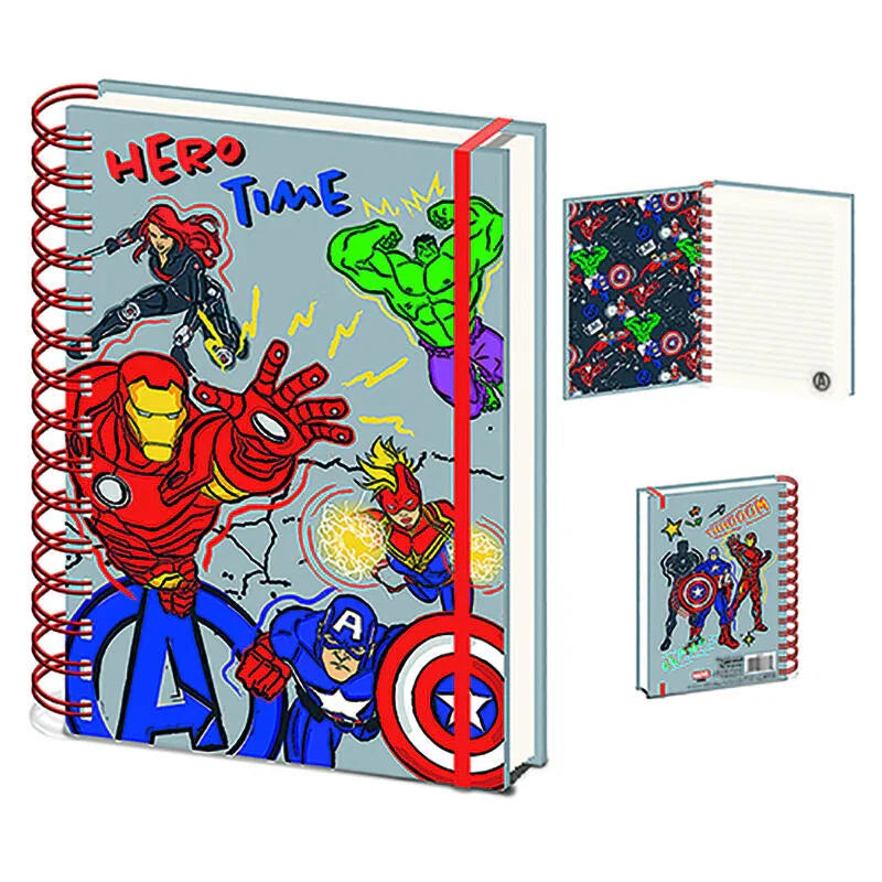 Marvel Avengers A5 notebook Nerdscape