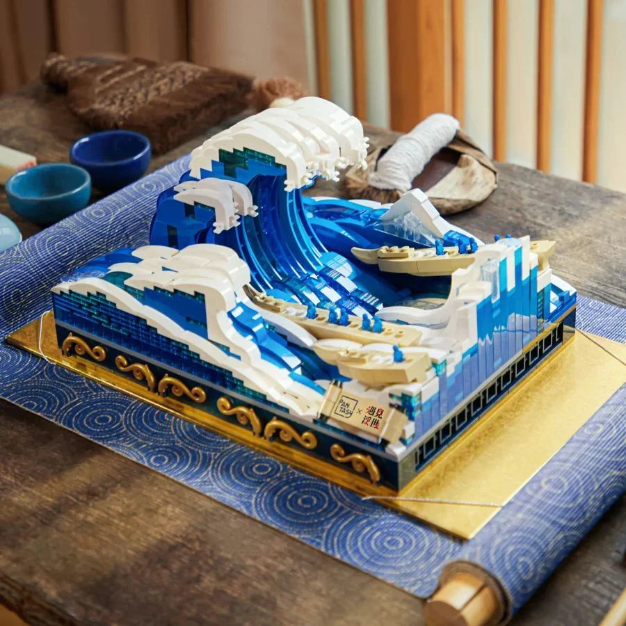 Kanagawa Surfing Construction Kit 1946pcs Nerdscape