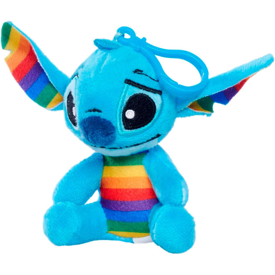 Disney Stitch Pride assorted plush keychain 10cm Nerdscape