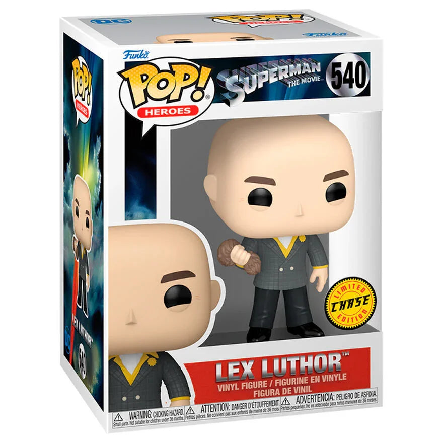 POP figure DC Comics Superman the Movie Lex Luthor 1979 Chase Nerdscape