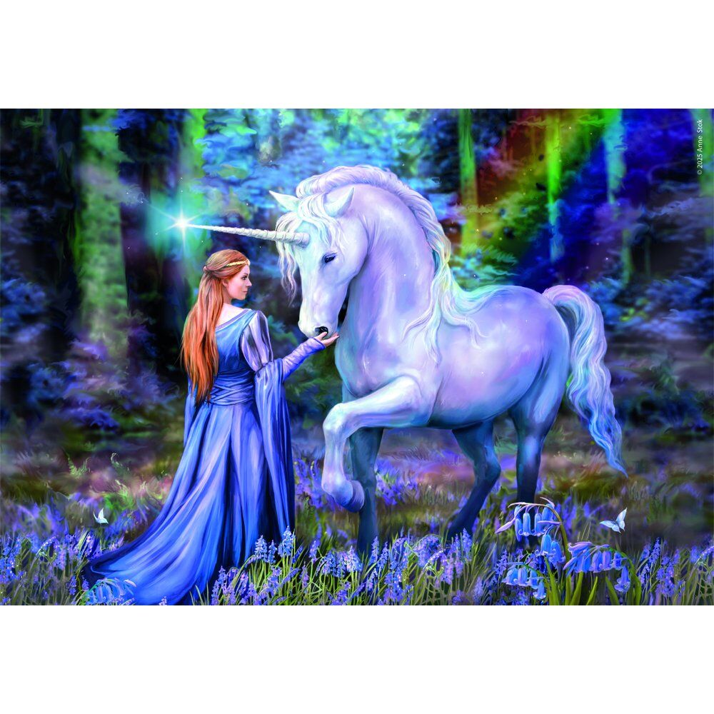 Anne Stokes Bluebell Wood puzzle 1500pcs Nerdscape