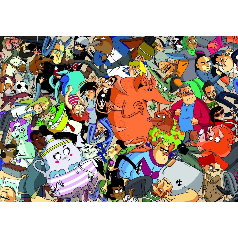 Zerocalcare puzzle 1000pcs Nerdscape