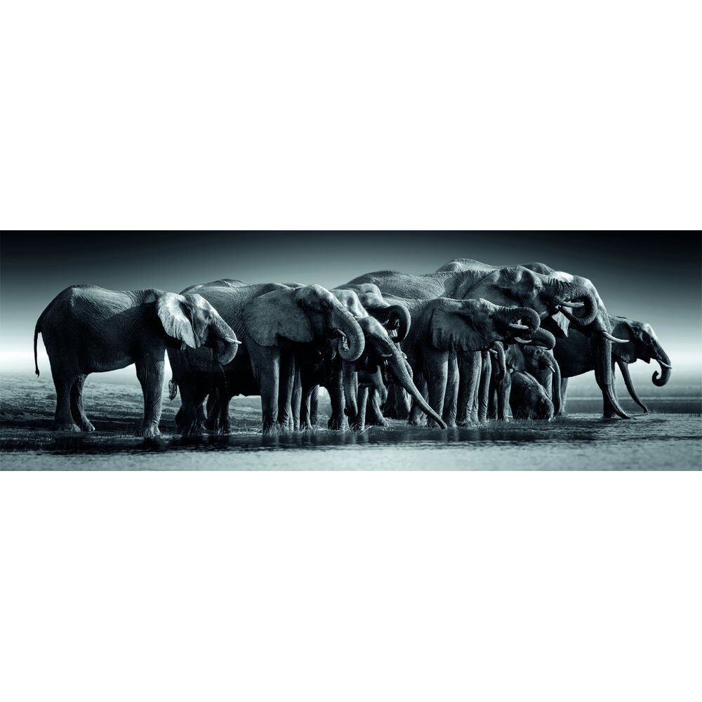 High Quality Herd of Giants Panorama puzzle 1000pcs Nerdscape