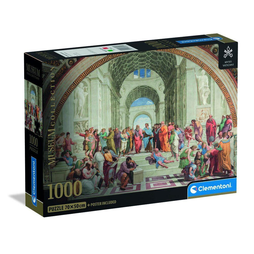 Museum Raffaello School of Athens puzzle 1000pcs Nerdscape