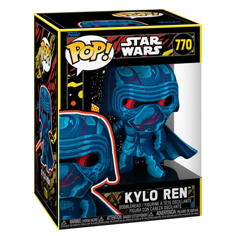 Funko Pop! Star Wars Kylo Ren Retro - Figura da Collezione Vinyl Nerdscape