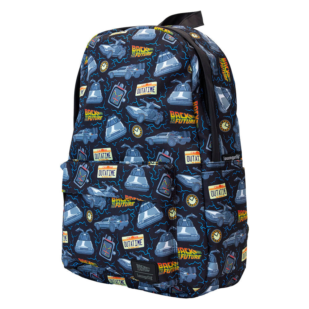 Loungefly Back to the Future 40th Anniversary nylon backpack 44cm Nerdscape