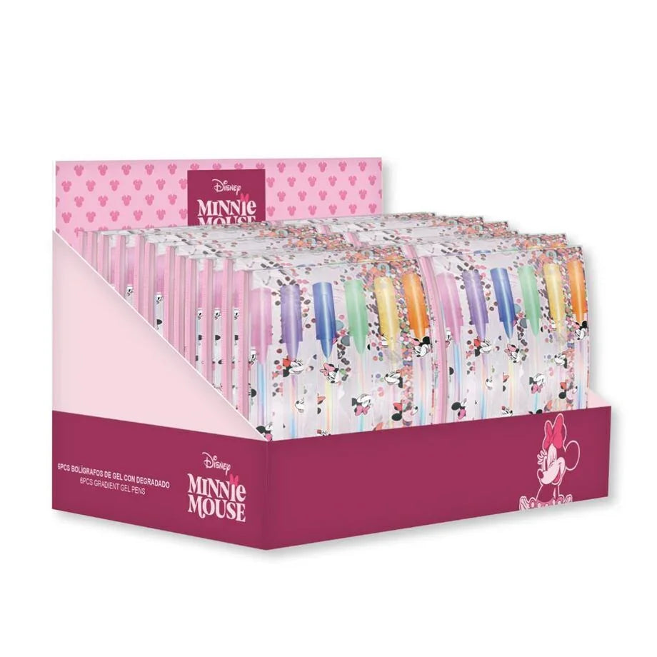 Disney Minnie pack 6 gel pens Nerdscape