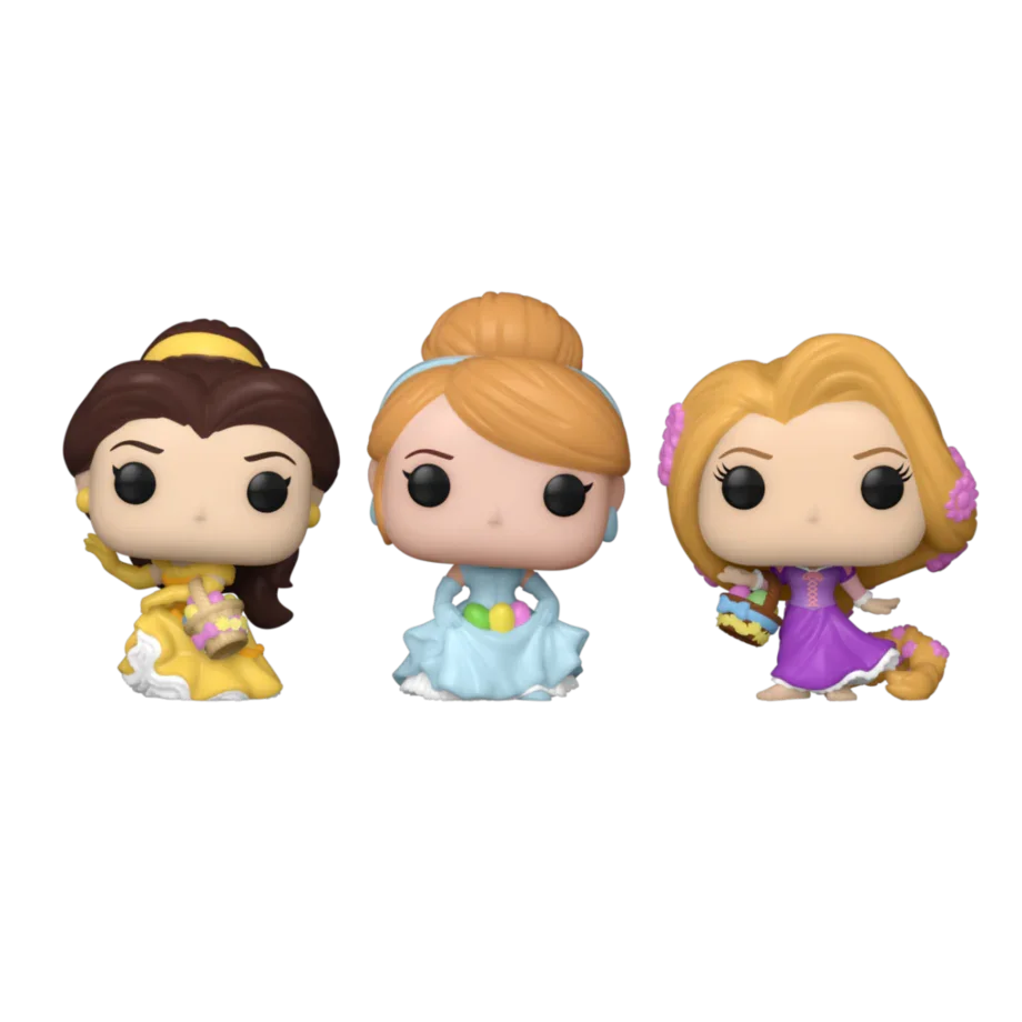 Funko Pop! Disney Princess Pocket POP 3 Figures - Figura da Collezione Vinyl - Nerdscape Nerdscape