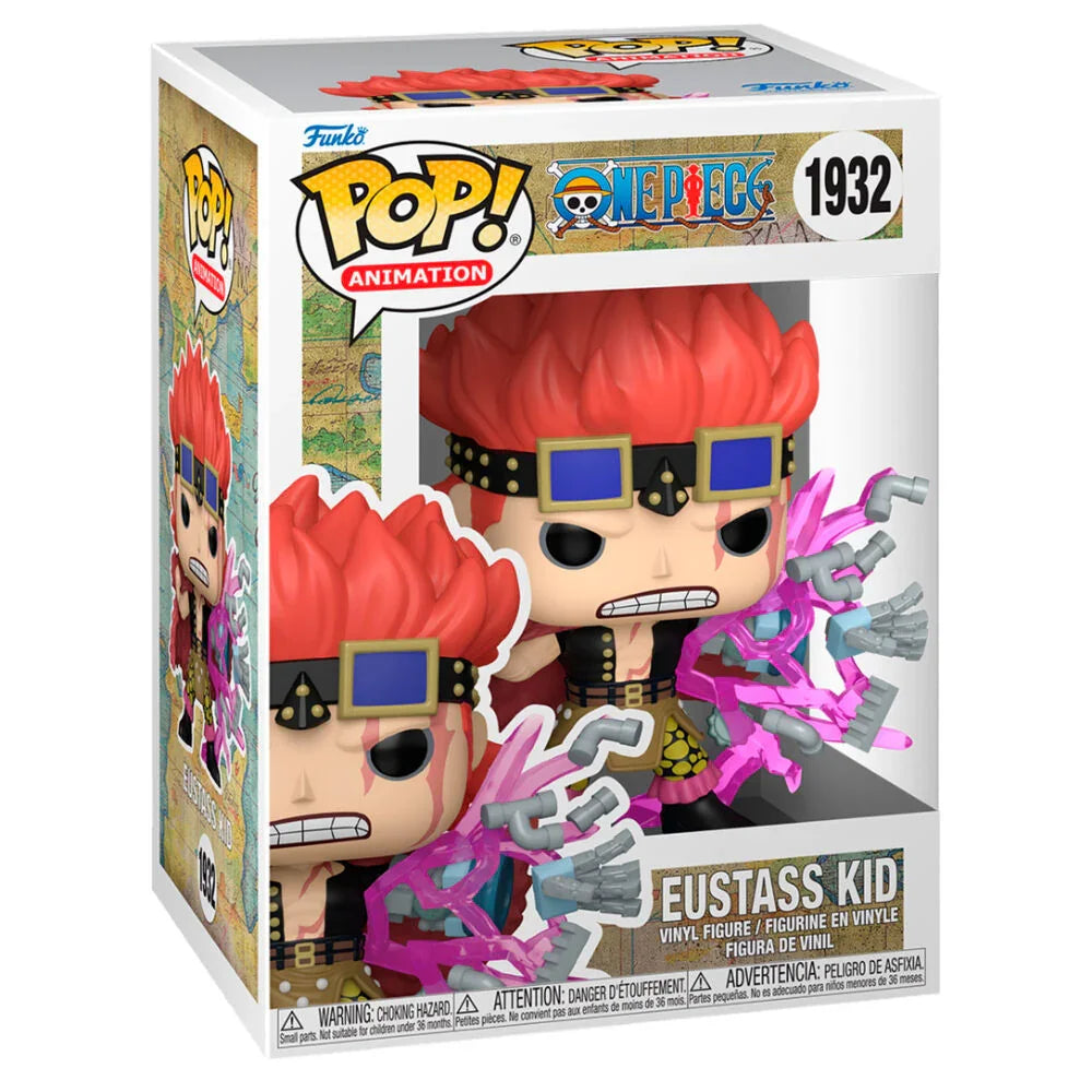Funko Pop! One Piece Eustass Kid - Figura da Collezione Vinyl Nerdscape