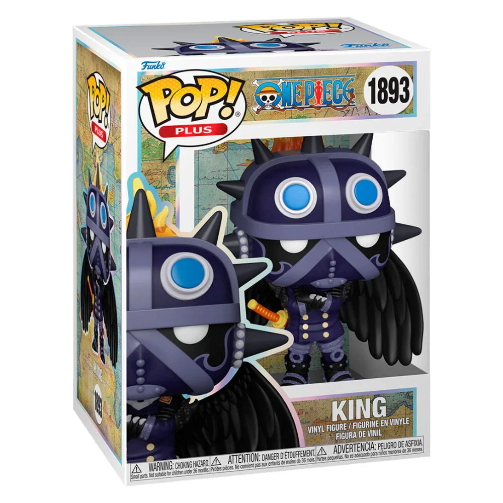 Funko Pop! One Piece King - Figura da Collezione Vinyl Nerdscape