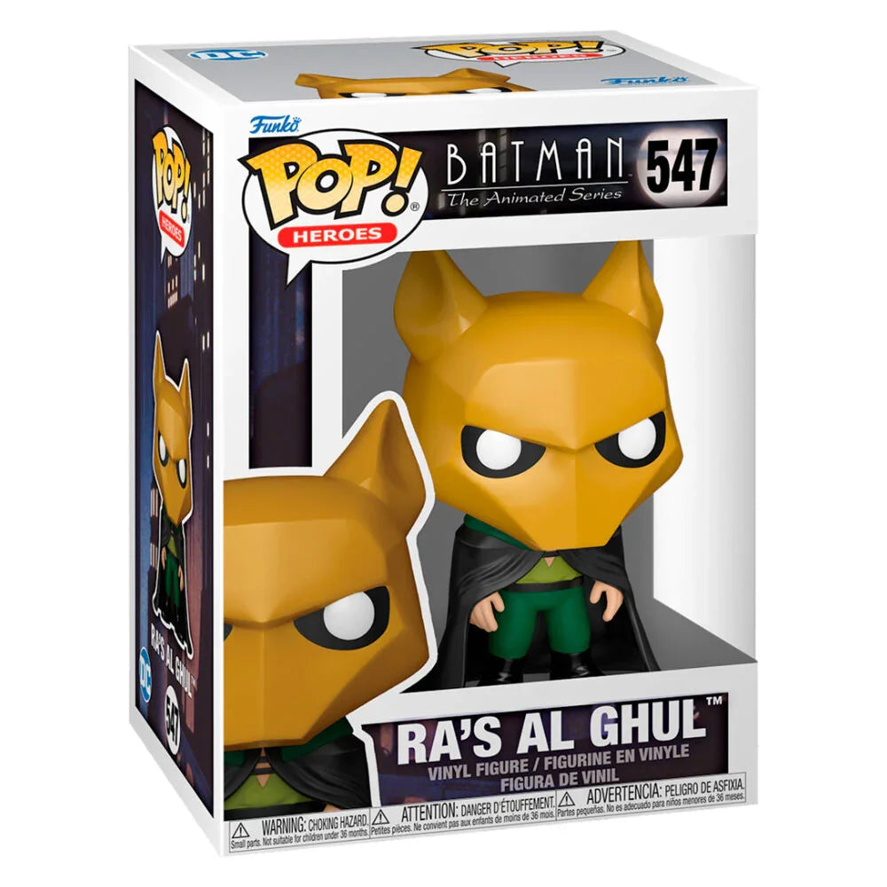 Funko Pop! Batman The Animated Series Ra's al Ghul - Figura da Collezione Vinyl Nerdscape
