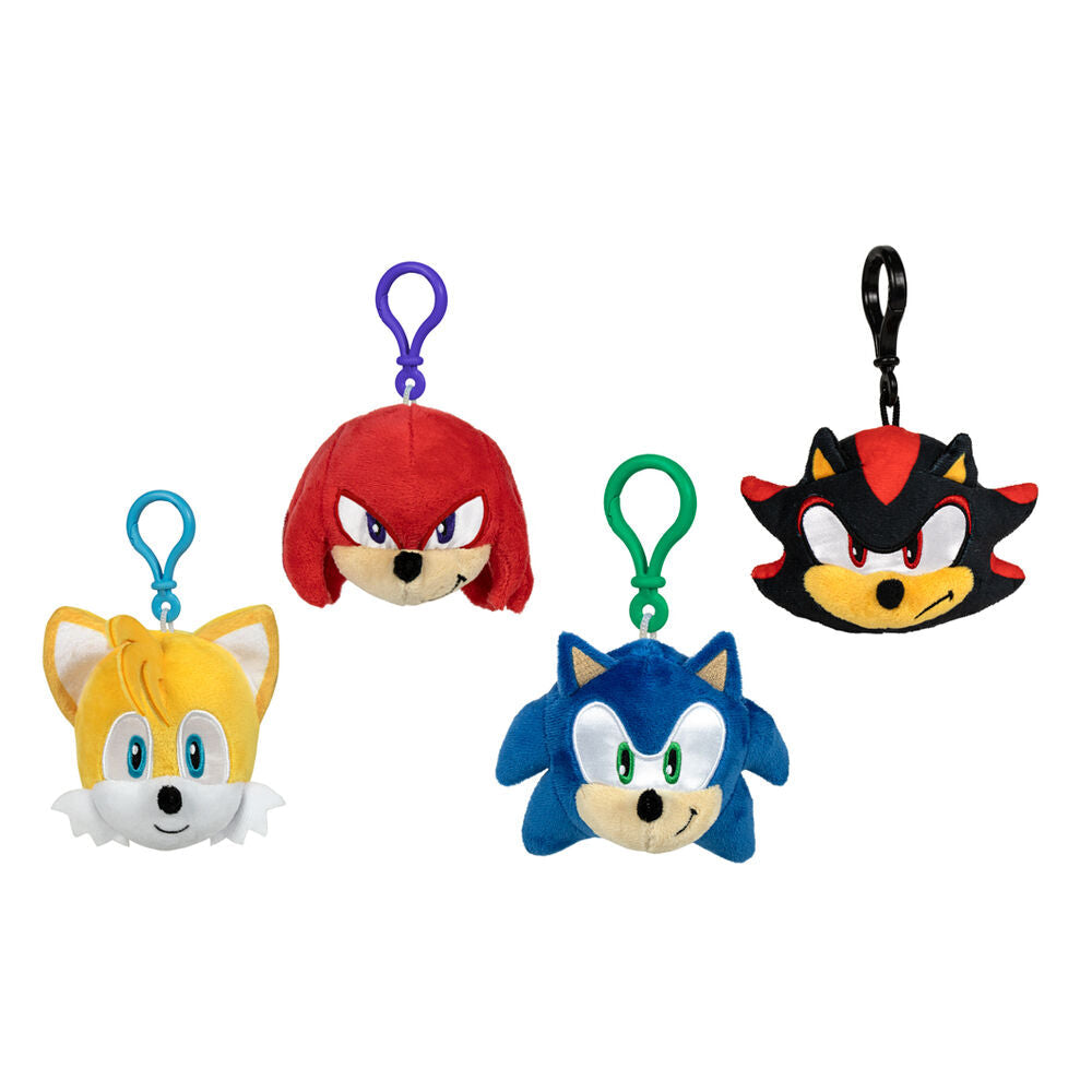 Sonic the Hedgehog assorted plush keychain 10cm Nerdscape