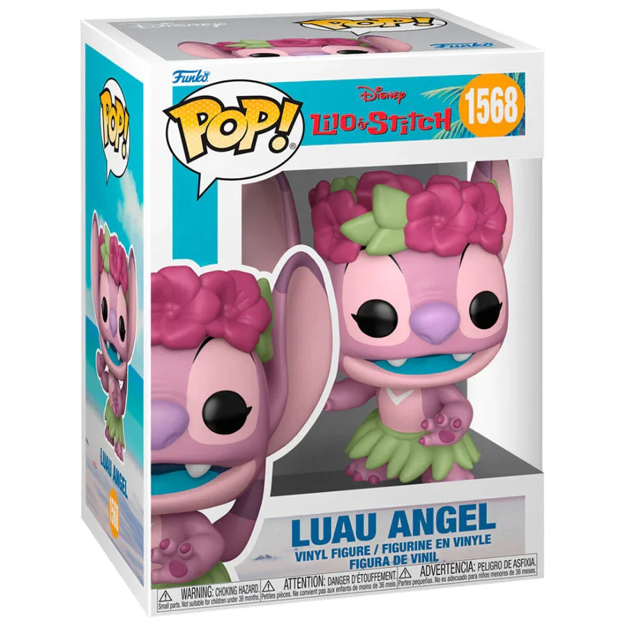 Funko Pop! Lilo & Stitch Luau Angel - Figura da Collezione Vinyl Nerdscape