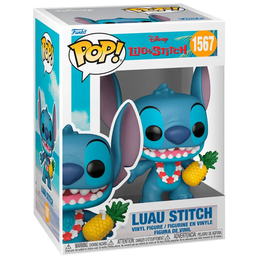 Funko Pop! Stitch Luau - Figura da Collezione Vinyl Nerdscape