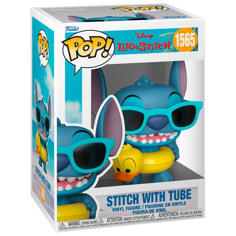 Funko Pop! Disney Lilo & Stitch Stitch con Tuber - Figura da Collezione Vinyl Nerdscape