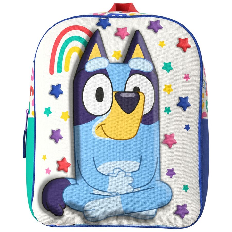 Bluey Rainbow 3D backpack 30cm Nerdscape