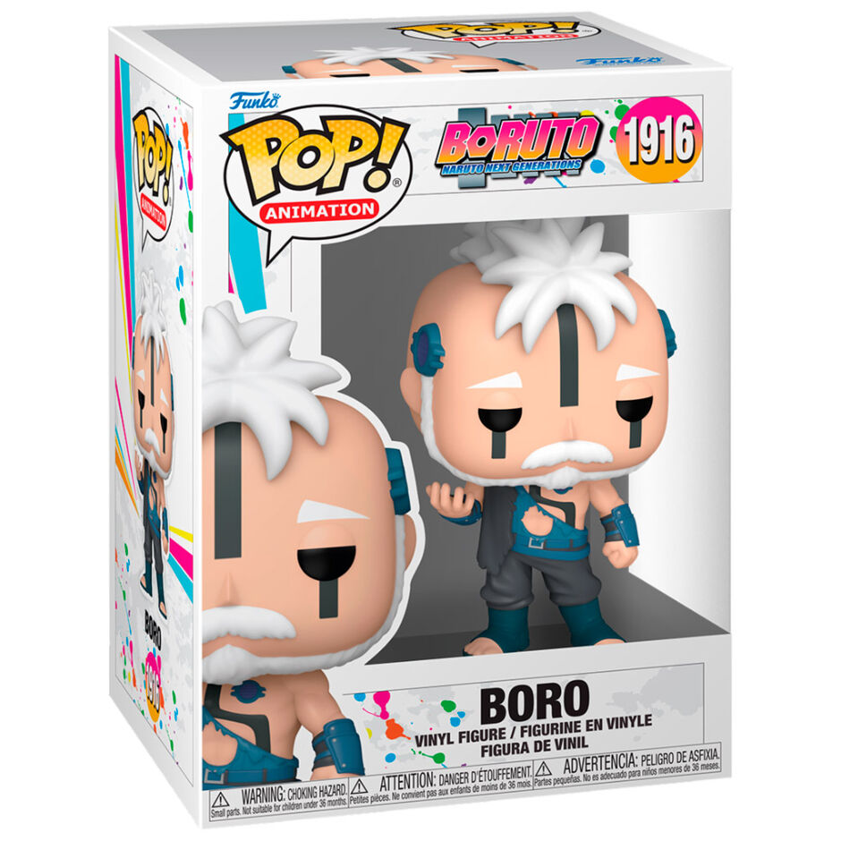 Funko Pop! Boruto Naruto Next Generations Boro - Figura da Collezione Vinyl Nerdscape