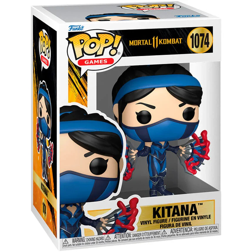 Funko Pop! Mortal Kombat 11 Kitana - Figura da Collezione Vinyl Nerdscape