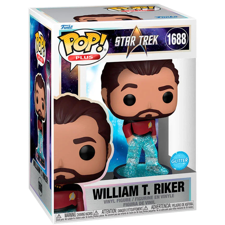 Funko Pop! Star Trek William T. Riker - Figura da Collezione Vinyl Nerdscape
