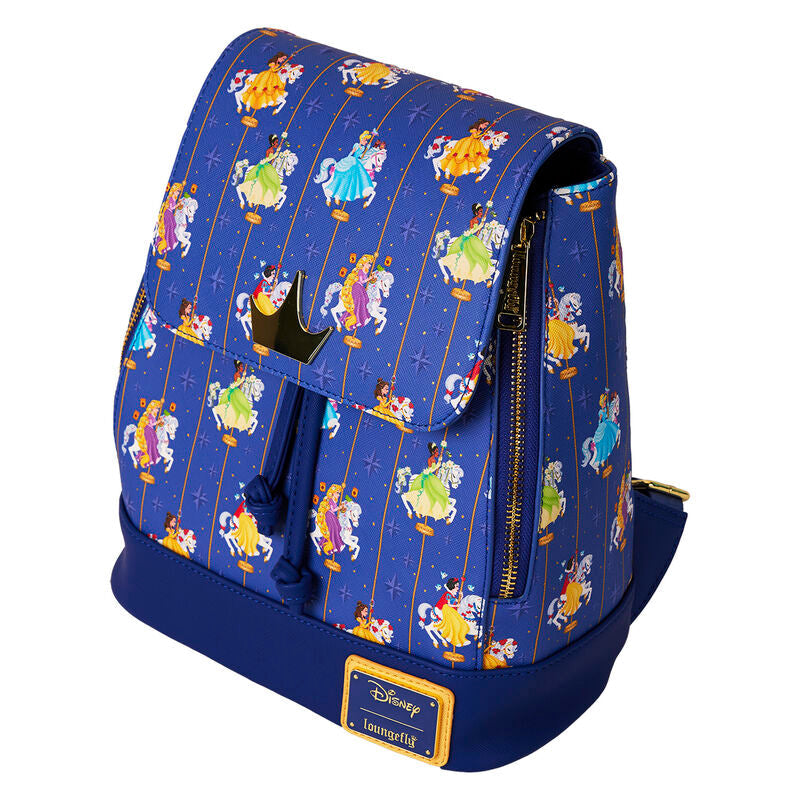Loungefly Disney Princess Carousel backpack 26cm Nerdscape