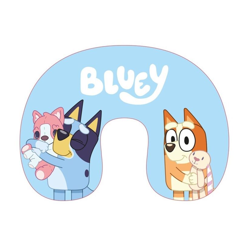 Bluey travel cushion Nerdscape